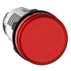 Сигнальная лампа 22 мм 24В красная