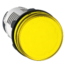 Сигнальная лампа 22 мм 24В желтая